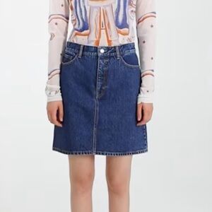 Wood Wood Denim skirt never worn
